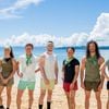 L'équipe verte de "Koh-Lanta : La revanche des 4 terres" sur TF1.