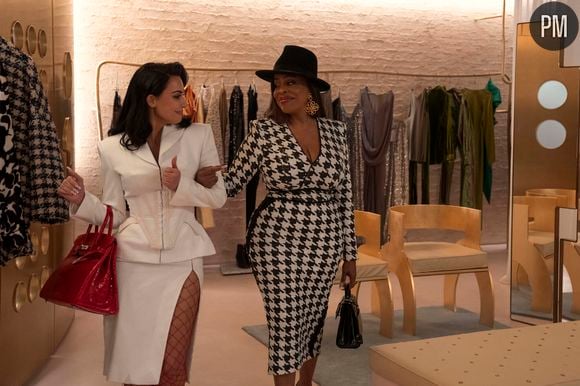 Kim Kardashian, Naomi Watts, Niecy Nash-Betts, Teyana Taylor, Matthew Noszka ainsi que Sarah Paulson et Glenn Close dans "All's Fair"