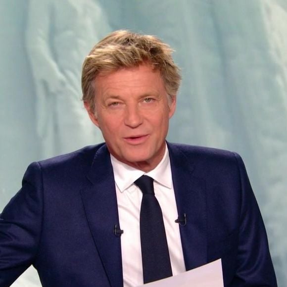 Laurent Delahousse aux commandes du "20 Heures" de France 2 hier soir.