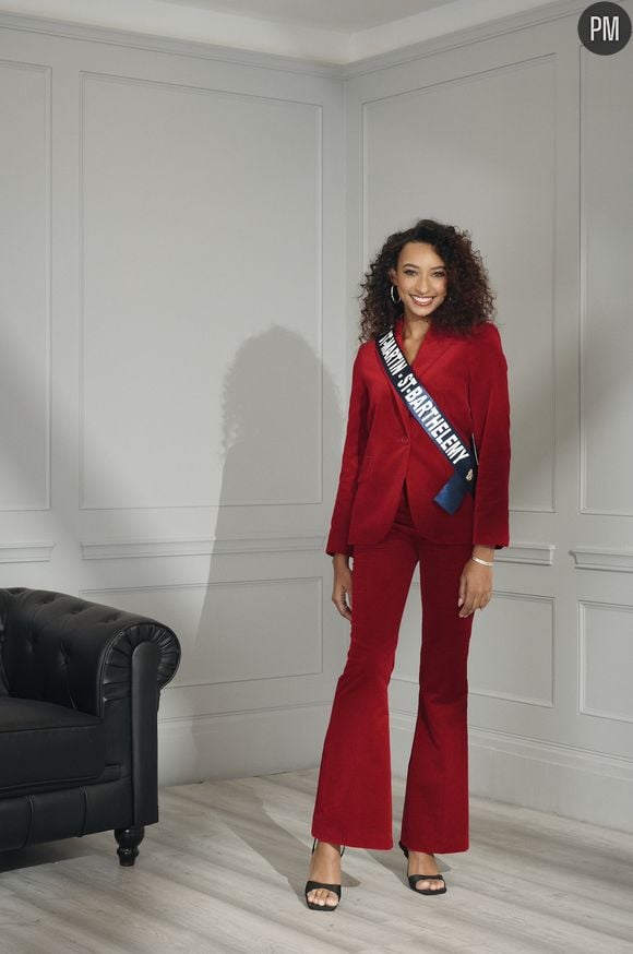 Miss Saint-Martin et Saint-Barthélemy : Sasha Bique, 19 ans, étudiante en tourisme et hôtellerie.