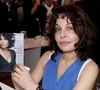 Rétro - Décès de la réalisatrice, actrice et humoriste Isabelle Mergault des suites d'un cancer - Isabelle Mergault lors de la 37ème édition du Salon du livre au parc des expositions, à la porte de Versailles, à Paris, France, le 26 mars 2017. © Cédric Perrin/Bestimage
