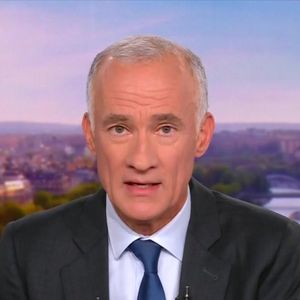 Gilles Bouleau présentait le "20 Heures" de TF1 hier soir.