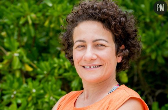 Cynthiana, membre de l'équipe orange (ouest) de "Koh-Lanta : La revanche des 4 terres" sur TF1.