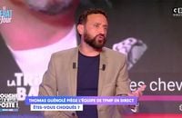 Cyril Hanouna n'a pas apprécié que son chroniqueur ne l'avertisse pas de son geste de soutien envers la Palestine.