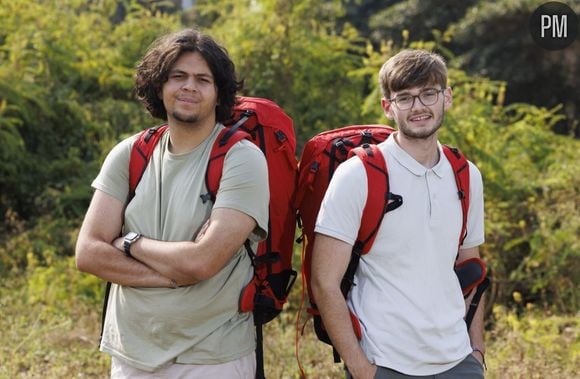 Otis et Enzo, les copains geek, dans "Pékin Express : La route des tribus légendaires".