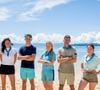 L'équipe bleue du sud de "Koh-Lanta : La revanche des 4 terres" sur TF1.