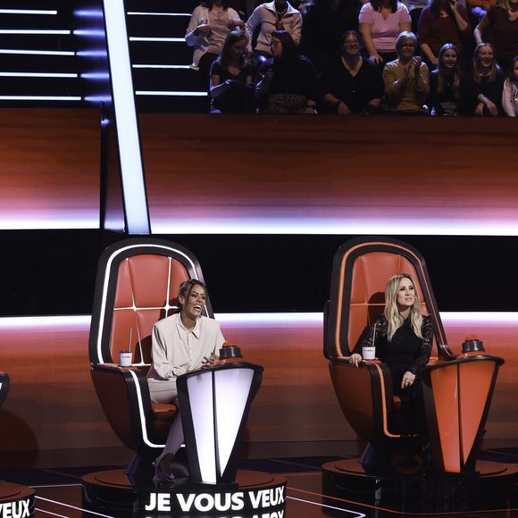 Les coachs de "The Voice" : Florent Pagny, Amel Bent, Lara Fabian et Tayc.
Philippe Leroux / Bureau233