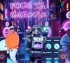 Le DJ performe sur le plateau de "Mask Singer" saison 8.