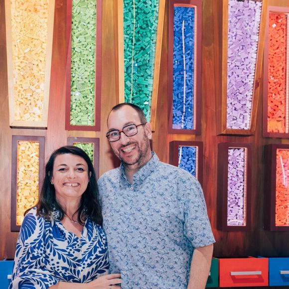 Marie-Céline et Samuel de "Lego Masters" 2025.