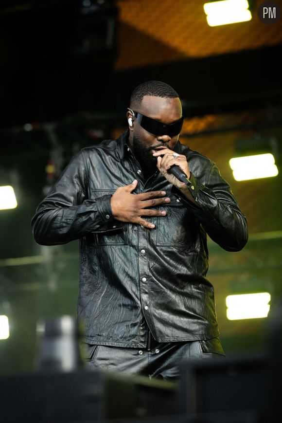 Gims, Fête de l'Humanité 2025 sur la base 217 au Plessis-Paté le 14 septembre 2025.

© Julien Sarkissian / Bestimage