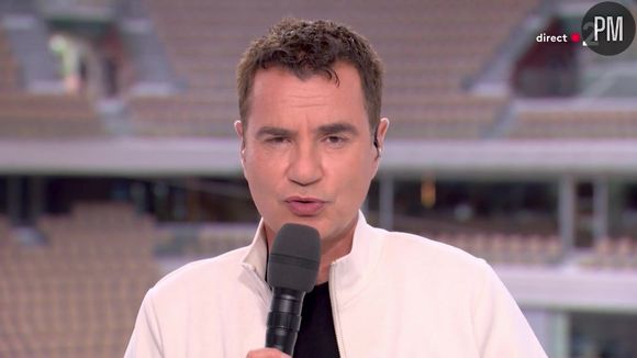 Laurent Luyat aux commandes de l'édition 2025 de "Roland-Garros" hier sur France 2.
