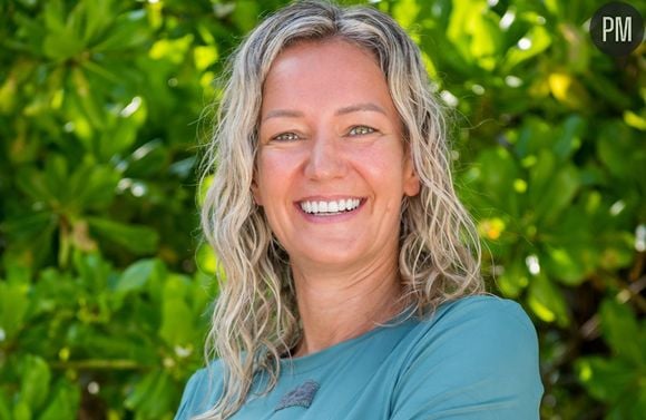 Céline, membre de l'équipe verte (est) de "Koh-Lanta : La revanche des 4 terres" sur TF1.