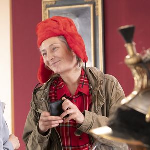 Corinne Masiero dans un épisode de "Capitaine Marleau" sur France 2. © Christophe LARTIGE - FTV - Passion films