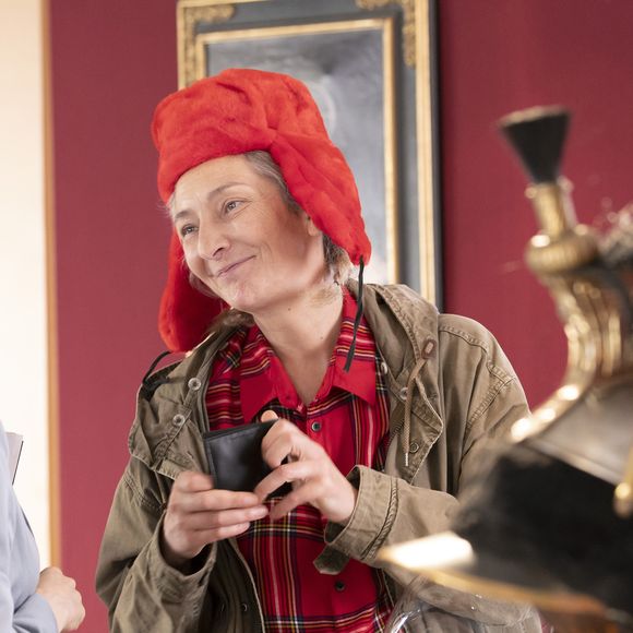 Corinne Masiero dans un épisode de "Capitaine Marleau" sur France 2. © Christophe LARTIGE - FTV - Passion films