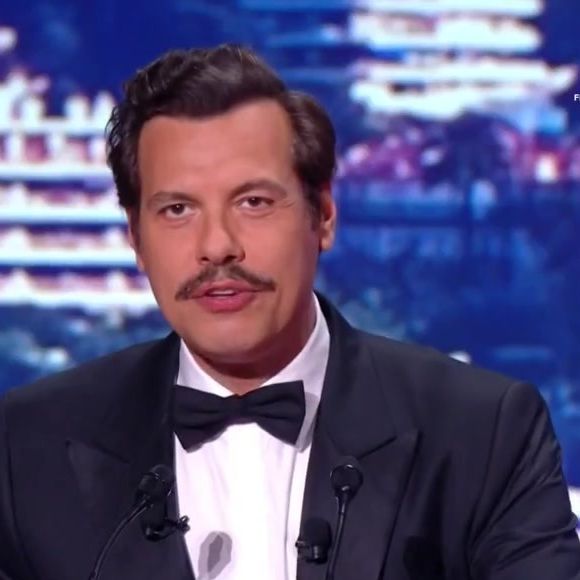 Laurent Lafitte était le maître de cérémonie lors de la clôture du Festival de Cannes hier soir.