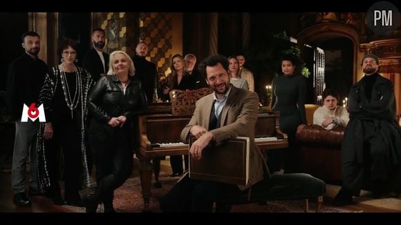 Eric Antoine et les candidats de la saison 7 des "Traîtres" sur M6