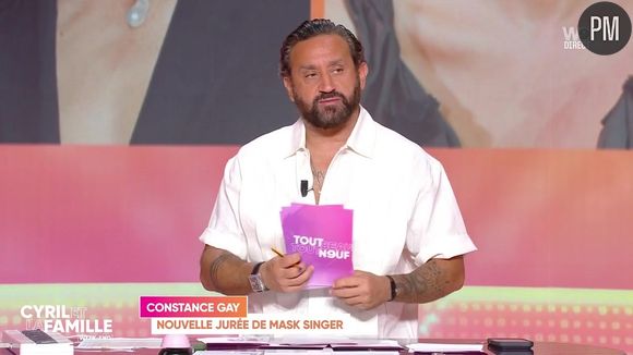 Cyril Hanouna aux commandes de "Cyril et la famille" sur W9.