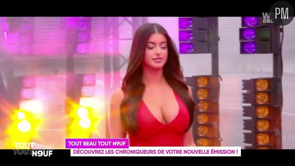 Thaïs Gauchkarian, nouvelle chroniqueuse de Cyril Hanouna dans "Tout beau, tout neuf".