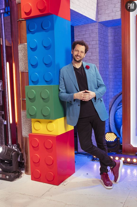 Eric Antoine sur le plateau de "Lego Masters" 2025.
