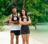 Gabriel et Lisa-Marie, candidats de "La Bataille, la malédiction de l'île" sur TFX