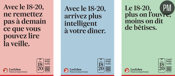 Le "18-20", nouveau rendez-vous des "Echos"