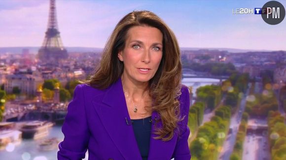 Anne-Claire Coudray était largement leader hier soir sur TF1.
