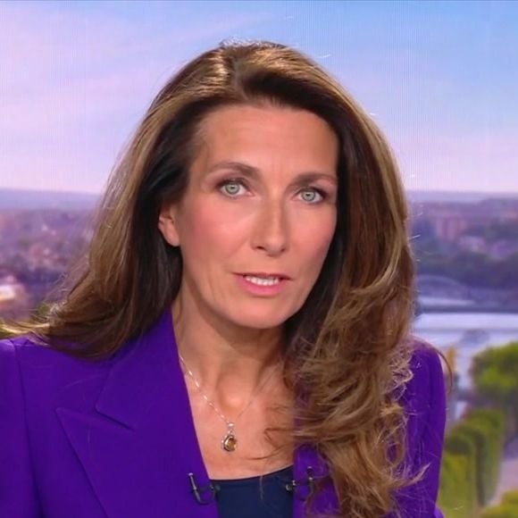 Anne-Claire Coudray était largement leader hier soir sur TF1.