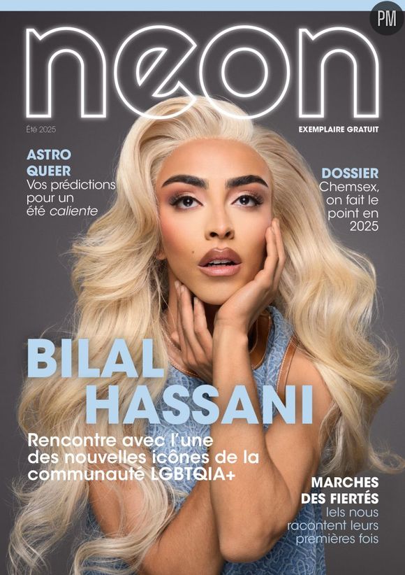 Bilal Hassani fait la "une" du nouveau "Neon".