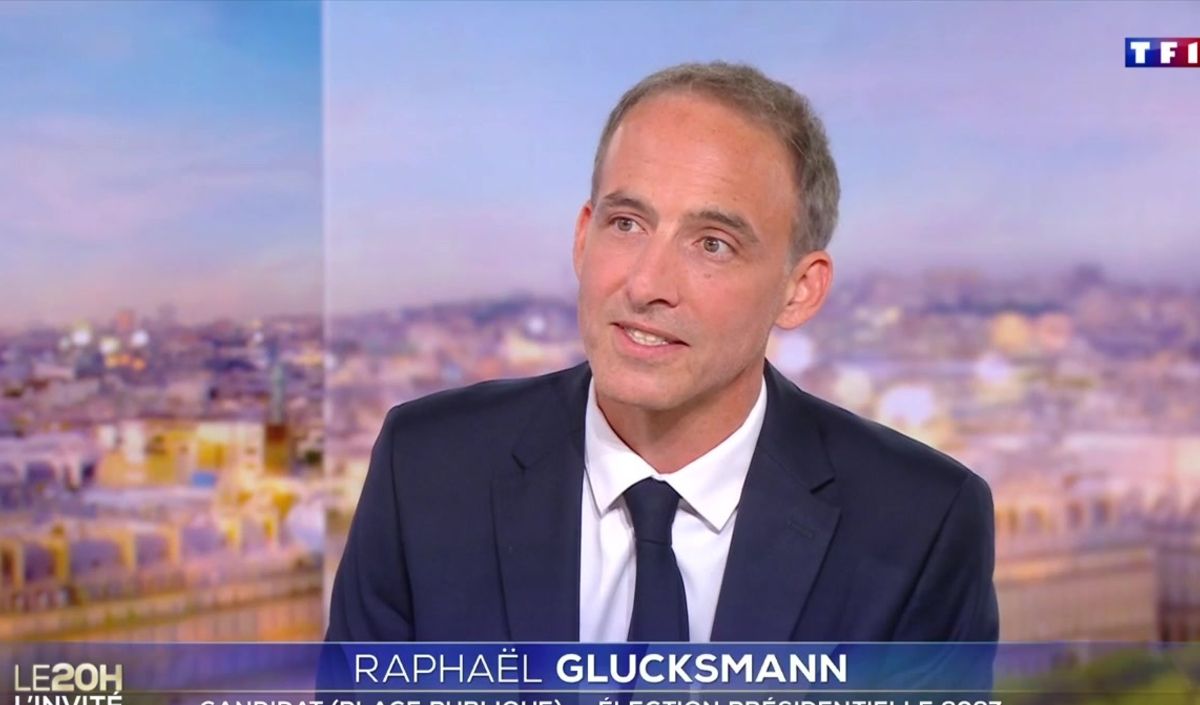Audiences dimanche : L'annonce de candidature de Raphaël Glucksmann offre un record au "20 Heures" de TF1