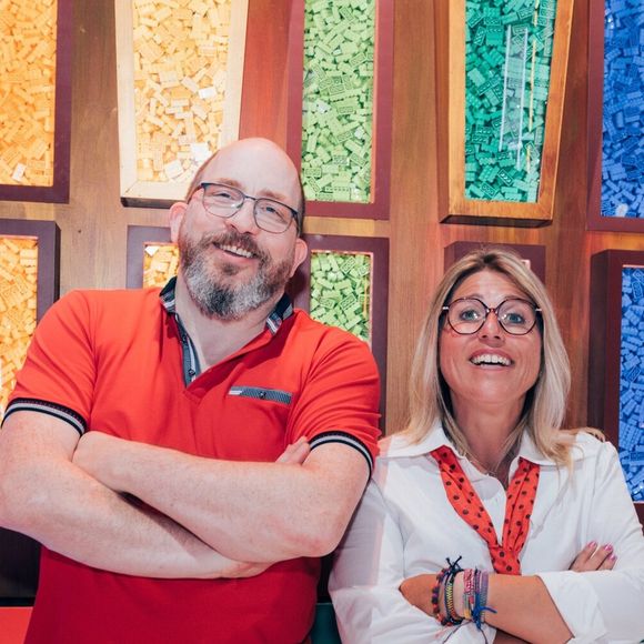 Casper et Céline de "Lego Masters" 2025.