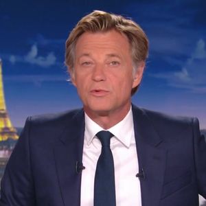 Laurent Delahousse aux commandes du "20 Heures" de France 2.