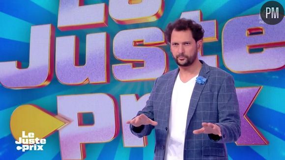 Eric Antoine dans "Le Juste Prix" sur M6 le mardi 22 octobre 2024.