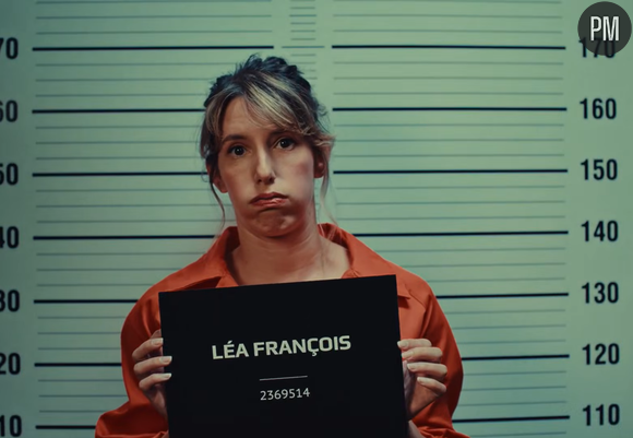 Léa François participe à "Wanted : Attrape-moi si tu peux !" sur M6