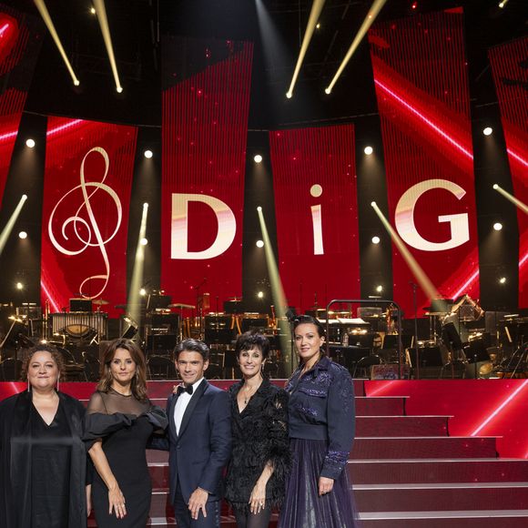 La finale de "Prodiges" animée par Faustine Bollaert avec le jury composé de Julie Fuchs, Marie-Claude Pietragalla, Gautier Capuçon et Zahia Ziouani.
© Nathalie GUYON - France télévisions
