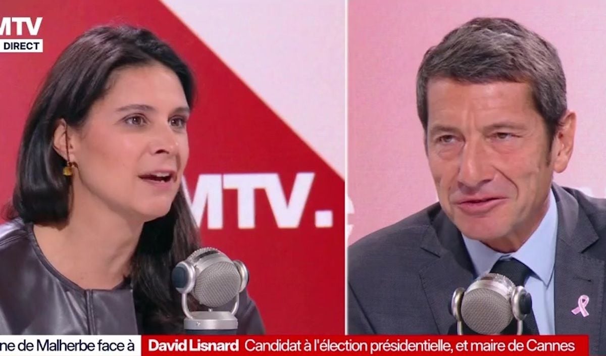 "C'est la 2e fois que vous me faites le coup" : Apolline de Malherbe épingle David Lisnard, arrivé en retard à leur interview sur RMC et BFMTV