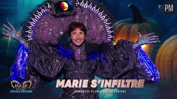 Derrière le costume de "La Martienne" se cachait l'humoriste Marie s'infiltre.