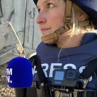 Clémence Dibout, grand reporter de BFMTV, de retour d'un terrain de guerre : "Ma peur n'est pas une information à transmettre aux téléspectateurs"