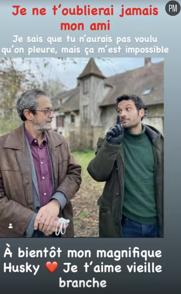 Benoît Michel bouleversé par la mort d'Husky Kihal ("Astrid et Raphaëlle")
