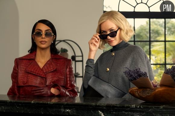 Kim Kardashian, Naomi Watts, Niecy Nash-Betts, Teyana Taylor, Matthew Noszka ainsi que Sarah Paulson et Glenn Close dans "All's Fair"