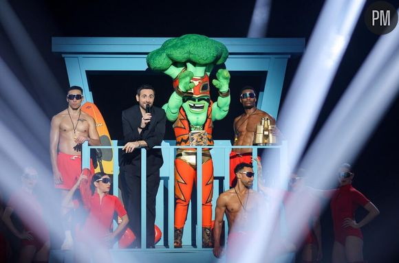 "Le brocoli" de "Mask Singer" et Camille Combal bien entourés sur TF1