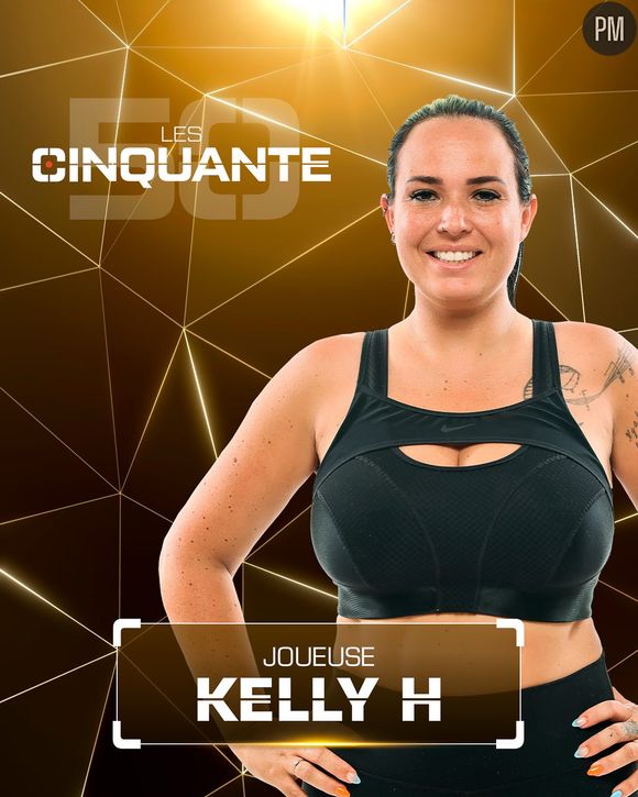 Kelly Helard dans "Les Cinquante" sur W9.