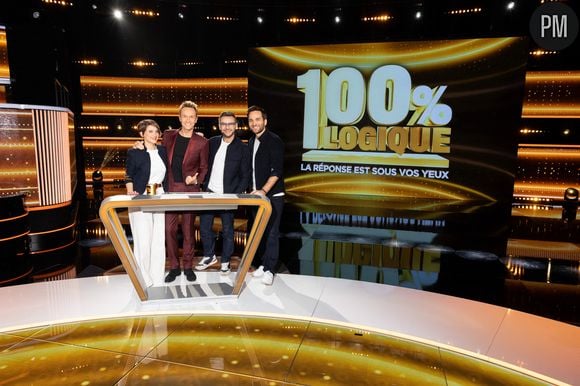 France 2 a diffusé un nouveau numéro de "100% logique" animé par Cyril Féraud avec Melanie Taravant, Samuel Olivier et Jean Fi Jansen.
© Jeremy Melloul/Bestimage