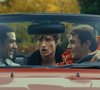 Antoine Simony (Filip), Namory Bakayoko (Adel) et Marin Judas (Frank) dans "Culte - 2Be3" sur Prime Video