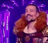 Damien Sargue était caché dans le costume du Bison