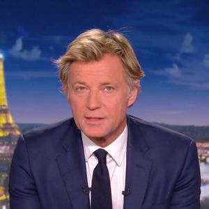 Laurent Delahousse aux commandes du "20 Heures" de France 2.
