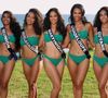 Miss Mayotte, Miss Réunion, Miss Nouvelle-Calédonie, Miss Martinique, Miss Guadeloupe, Miss Guyane, Miss Tahiti.