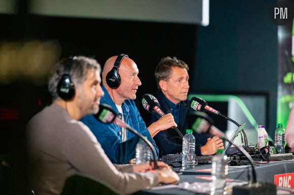 Jean-Louis Tourre, Gilbert Brisbois et Daniel Riolo.