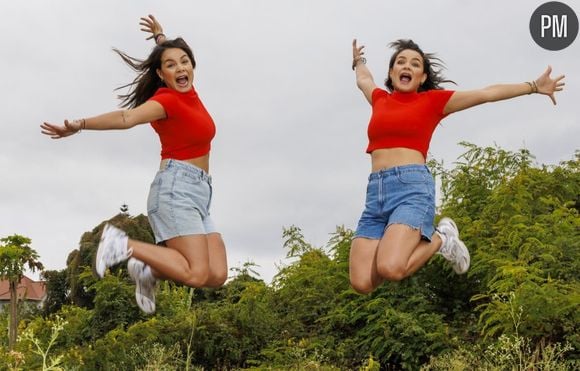 Amandine et Alison, les mamans jumelles de "Pékin Express : La route des tribus légendaires".