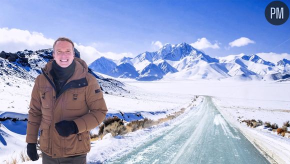 Stéphane Rotenberg est évidemment de la partie pour présenter cette saison exceptionnelle de "Pékin Express, la route des glaces"
