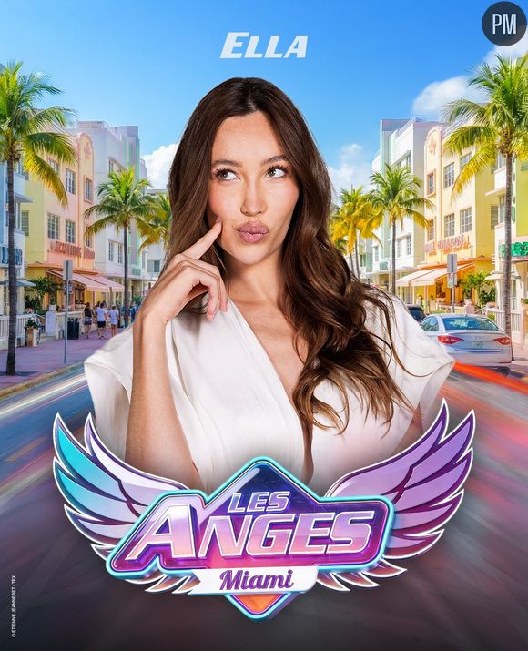 Ella participe aux "Anges Miami" sur TFX